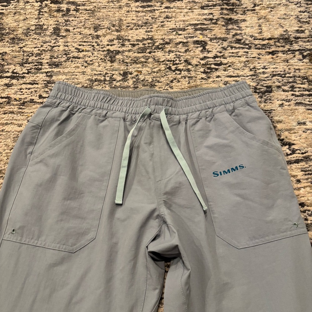 Simms Isle Performance Pants Women’s Small Stretch Comfort UPF Fishing Outdoor - Picture 2 of 9
